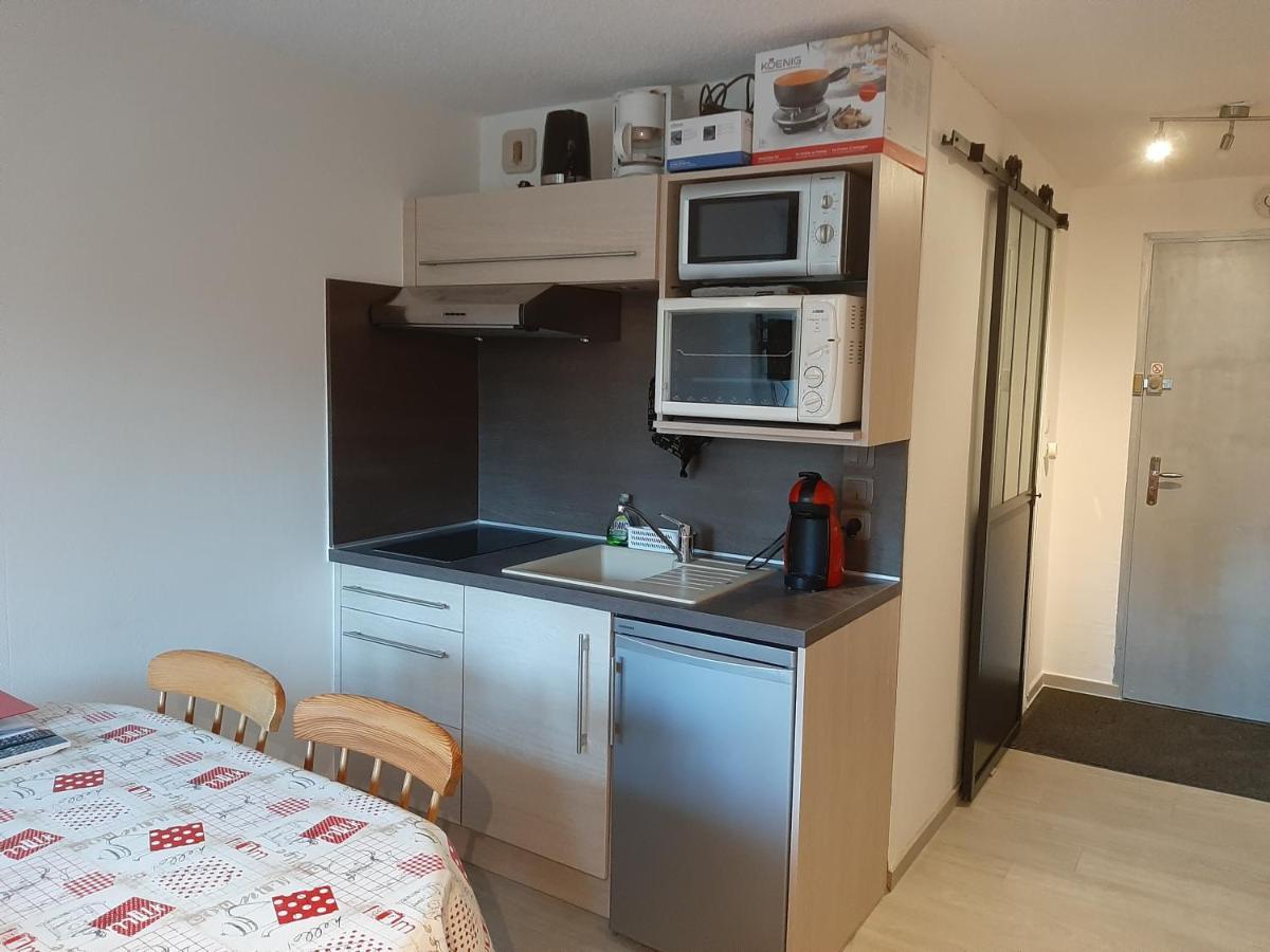 Studio Renove, Calme Avec Terrasse S-O, Prestations De Qualite - Residence Les Adraits Les Rousses Luaran gambar
